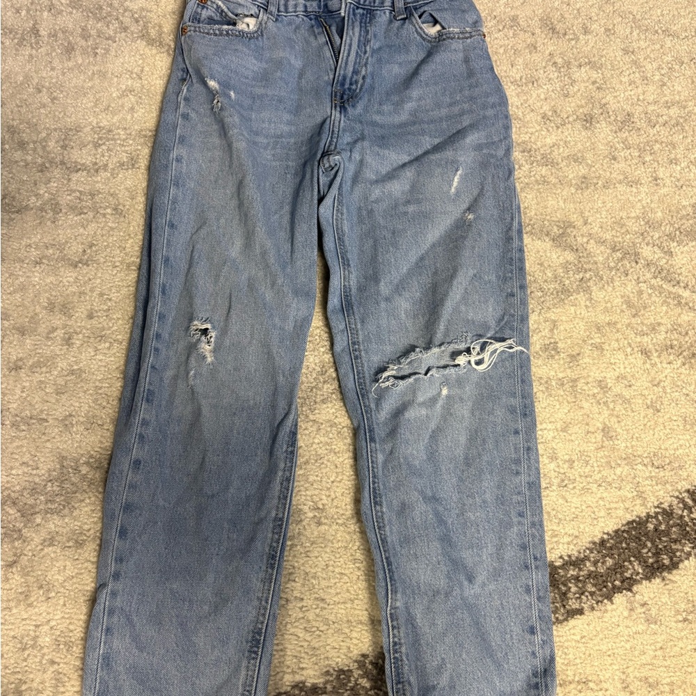 Zara Light Blue Denim Jeans